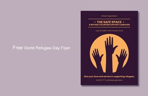 World Refugee Day Flyer