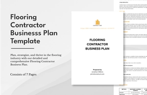 Flooring Contractor Business Plan Template