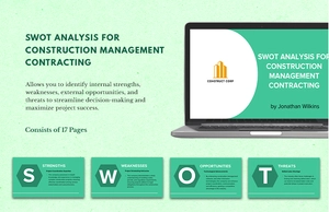 SWOT Analysis for Construction Management Contracting