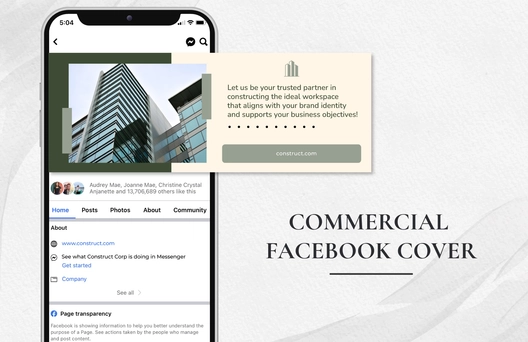 Commercial Facebook Cover