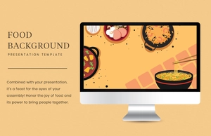 Food Background Presentation
