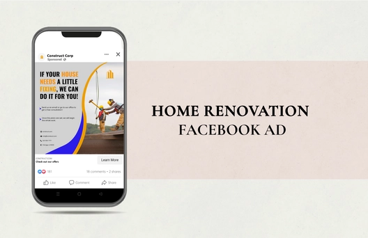 Home Renovation Facebook Ad
