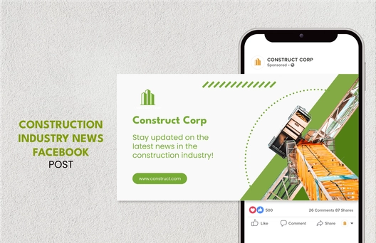 Construction Industry News Facebook Post