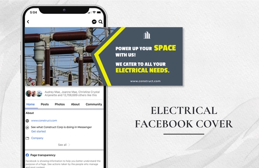 Electrical Facebook Cover