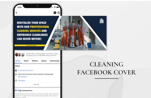 Cleaning Facebook Cover