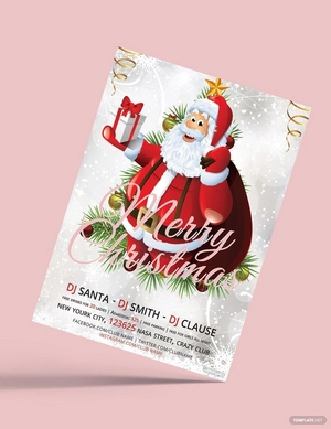 Modern Christmas Flyer Template