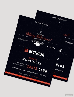 Christmas Event Flyer Template