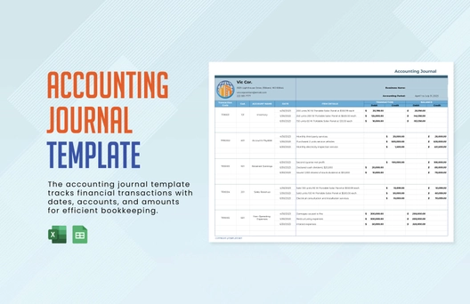 Accounting Journal Template