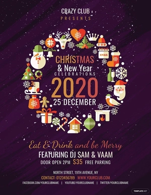 Creative Christmas Flyer Template