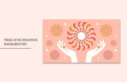 June Solstice Background