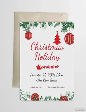 Christmas Holiday Flyer Template