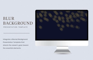 Blurred Background Presentation