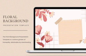 Floral Background Presentation