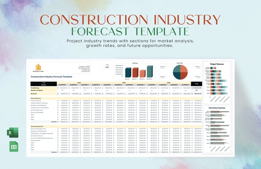 Construction Industry Forecast Template