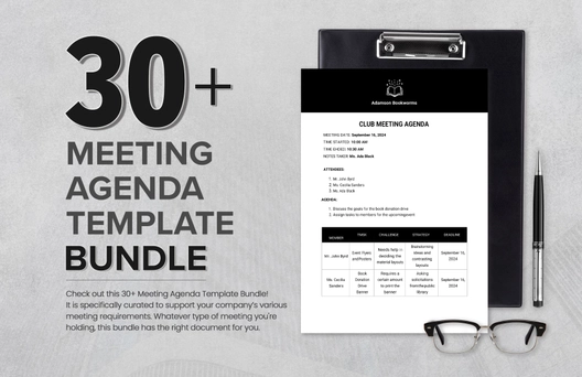 30+ Meeting Agenda Template Bundle 30+ Meeting Agenda Template Bundle