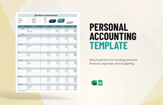 Personal accounting Template