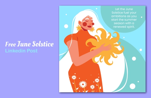 June Solstice Linkedin Post