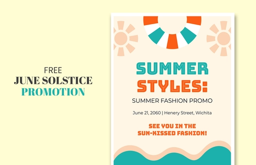 June Solstice Promotion