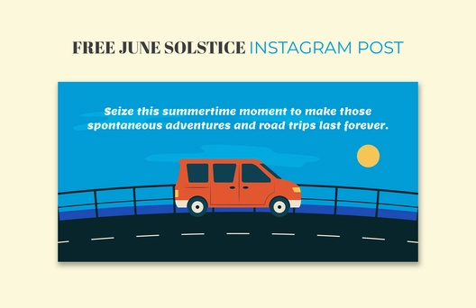 June Solstice Twitter Post