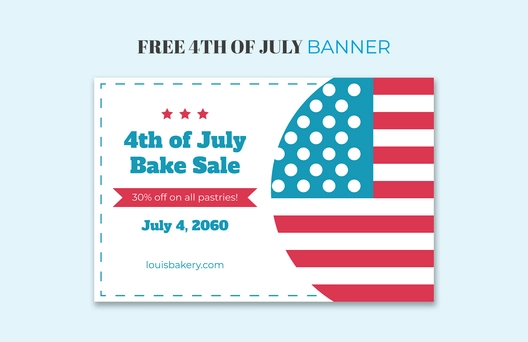4th of July Banner