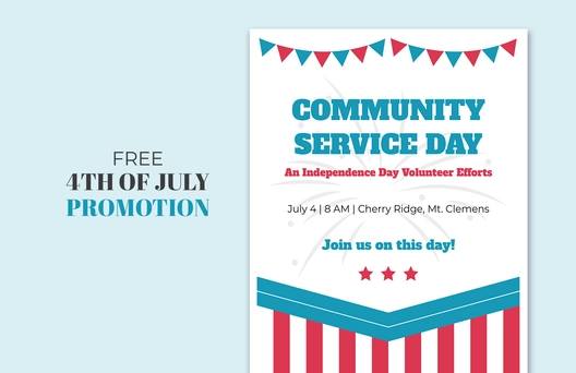 4th of July Promotion