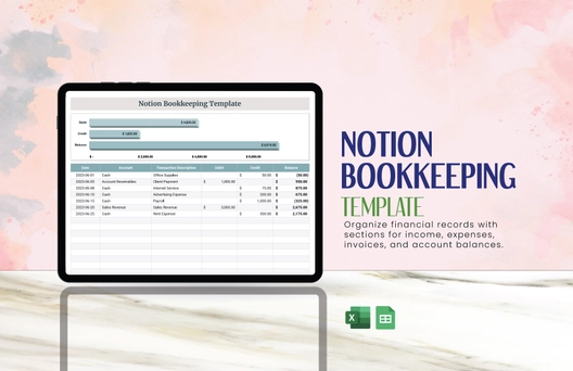Notion Bookkeeping Template
