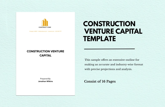 Construction Venture Capital