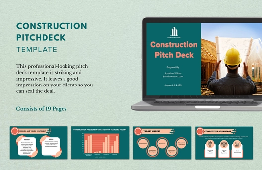 Construction Pitchdeck Template