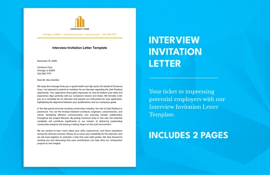 Interview Invitation Letter
