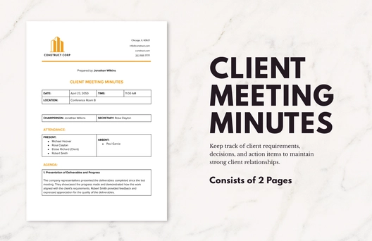Client Meeting Minutes