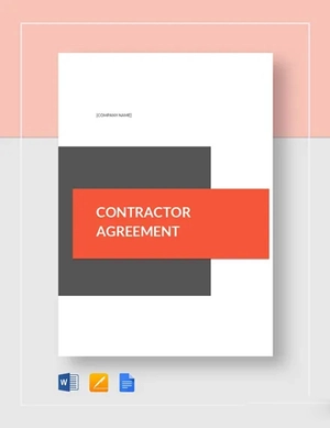 Contractor Agreement Template