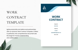 Work Contract Template