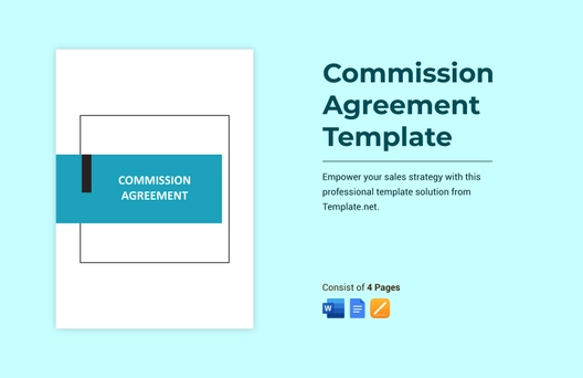 Commission Agreement Template