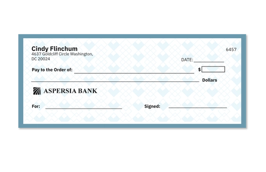 Bank Cashier Blank Cheque Free Vector