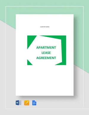 Apartment Lease Agreement Template Apartment Lease Agreement Template
