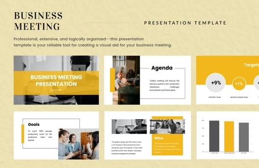 Business Meeting Presentation Template