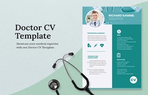 Doctor CV Template