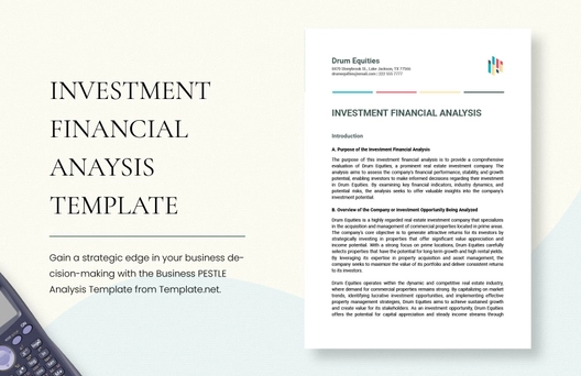 Investment Financial Analysis