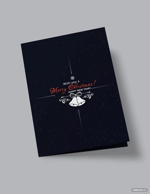 Creative Christmas Bi-Fold Brochure Template