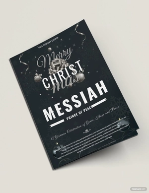 Christmas Party Brochure Template