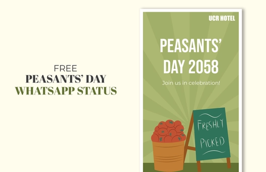 Peasant's Day Whatsapp Status