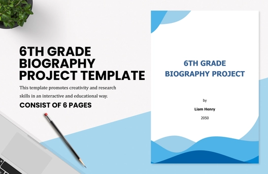 6th Grade Biography Project