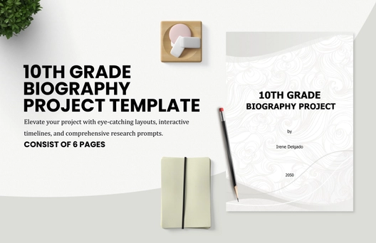 10th Grade Biography Project