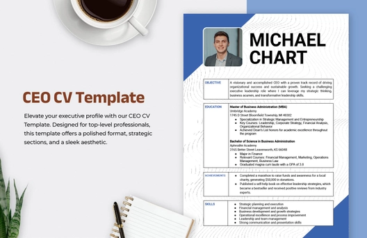 CEO CV Template