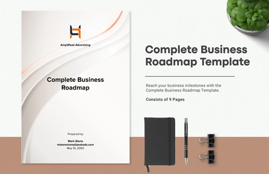 Complete Business Roadmap Template