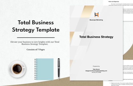 Total Business Strategy Template