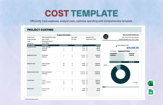Cost Template