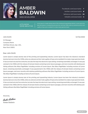 HTML5 Developer Resume and Portfolio
