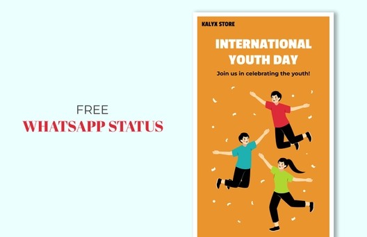 International Youth Day Whatsapp Status