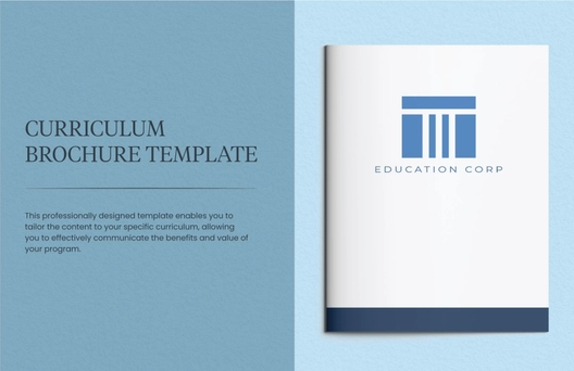 Curriculum Brochure Template